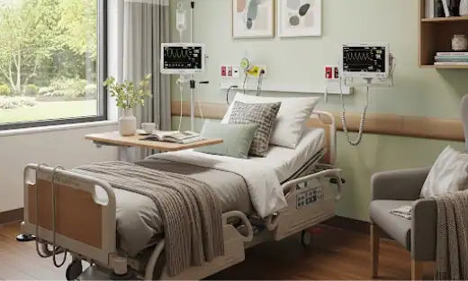 비뇨기과 전문의가 환자의 증상을 파악하고 검사를 진행합니다.